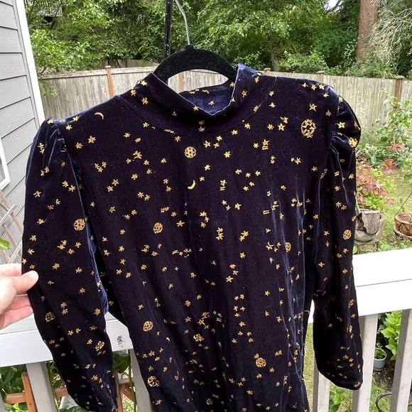 Samantha Pleet Celestial Velvet Body Suit - Picture 13 of 16